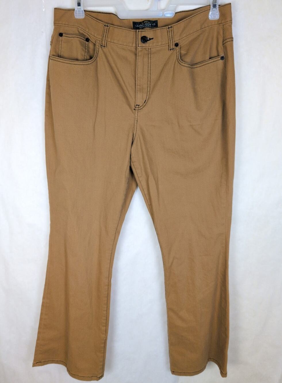 Lauren Ralph Lauren brown classic bootcut pants Size 14 Western Classic Retro